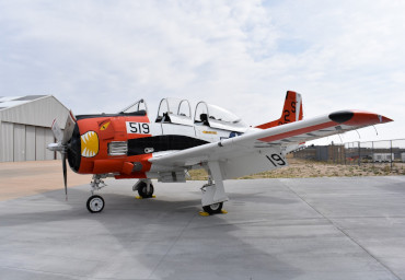 North American T-28 Trojan – L'Echarpe Blanche